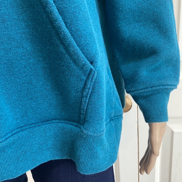 Danskin Womens XL Blue Teal Sweatshirt with Front Pocket Pullover. So cozy. - Picture 5 of 12